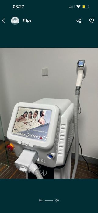 Maquina depilacao laser 4 ondas