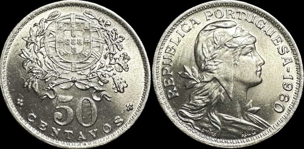 50 Centavos - 1960 - República Portuguesa (BELA/SOB)