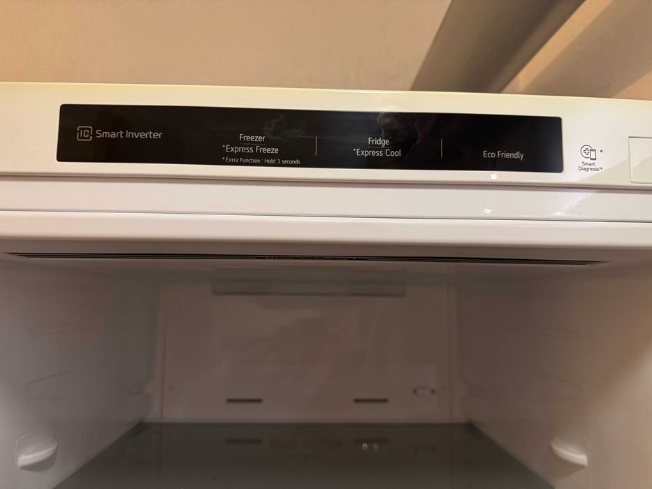 Frigorífico combinado LG branco