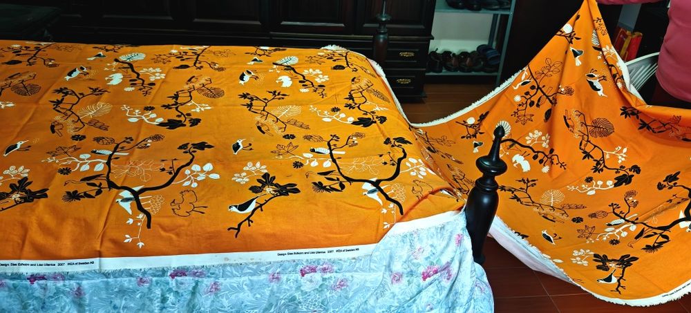 Tecido vintage IKEA “Sissi” – Edholm & Ullenius  (330x 150 cm)