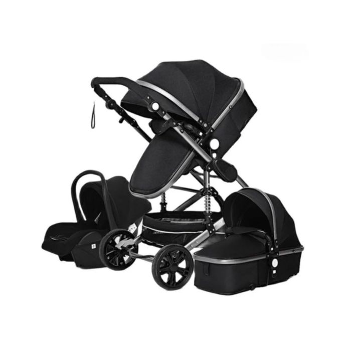 WÓZEK DZIECIĘCY 3W1 Luksusowy Wielofunkcyjny Gondola Spacerówk Fotelik