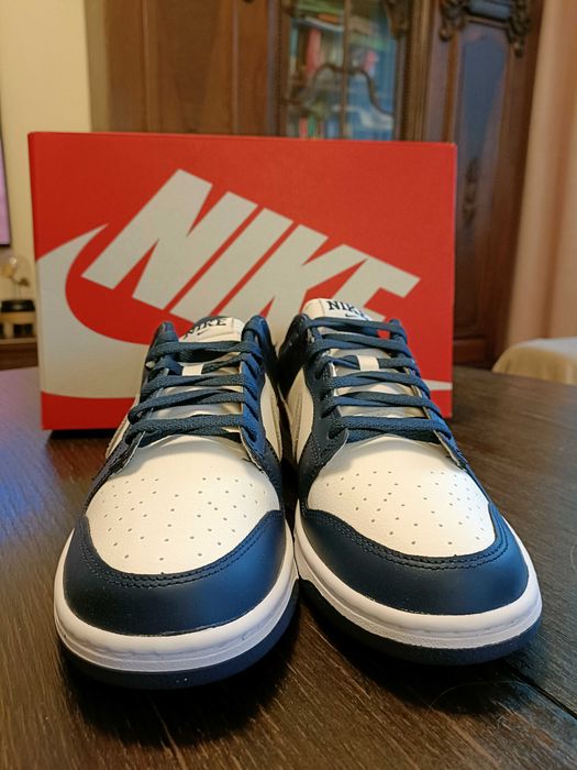 Buty Nike Dunk Low Summit White Midnight Navy rozmiar 44 wkładka 28 cm