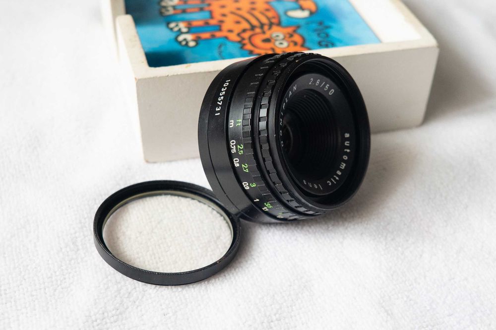 DOMIPLAN 2,8/50mm Meyer-Optik Görlitz automatic lens DOSKONAŁY