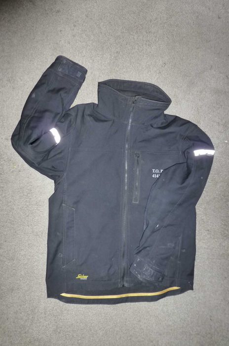 Kurtka Robocza Softshell SNICKERS  Czarna  Roz. L Logo