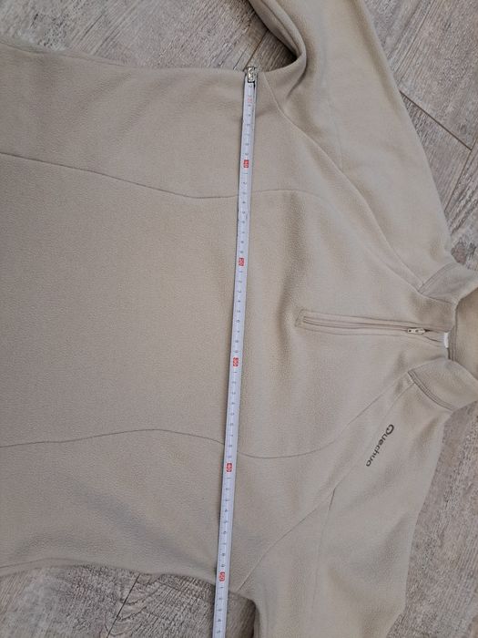 Bluza polarowa damska - Quechua - rozm L - używana - beż