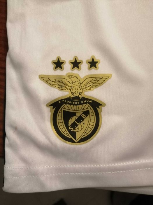 Calções e meias Sport Lisboa e Benfica - SLB, criança, T10, novo.