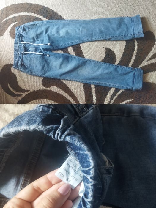 Продам! Брюки синие р.17, джинсы новые серые р. 30, джинсы  синие р.31