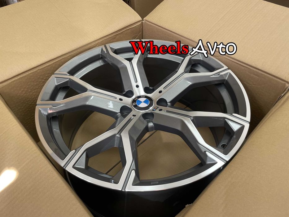 диски R20 5*112 BMW X5 X6 X7 G05 G07 G06 G01 різноширокі 741 стиль