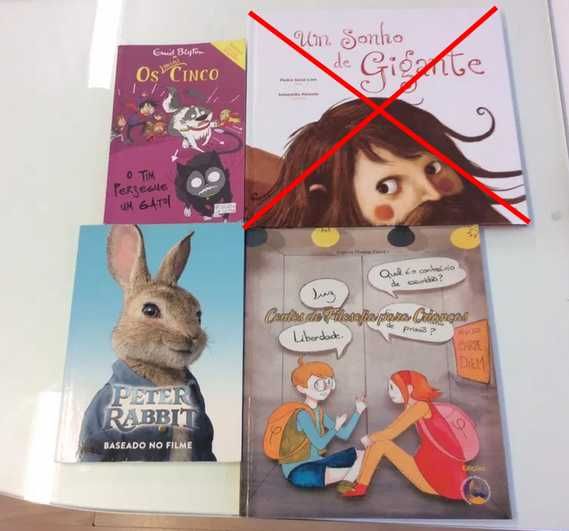 Livros de histórias infantis/ juvenis