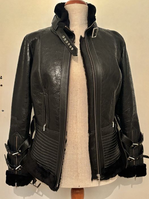 Kożuch damski , kożuch naturalny, , kurtka kożuchowa , ramoneska