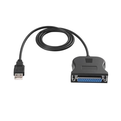 Качественный кабель USB LPT DB-25, IEEE 1284-A. Подключите принтер