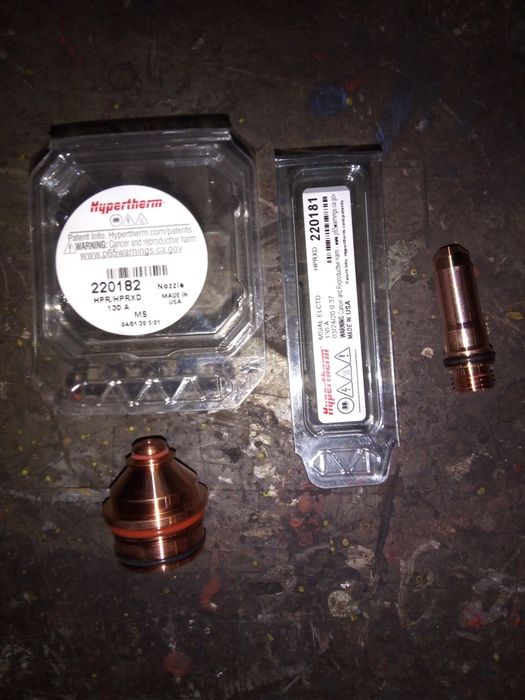 Dysza, elektroda, osłonka Hypertherm do plazmy