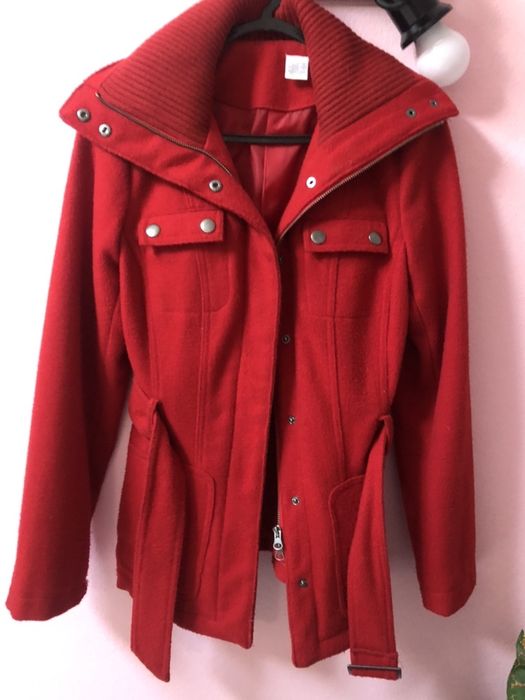 Casaco Vermelho Inverno em lã (36)