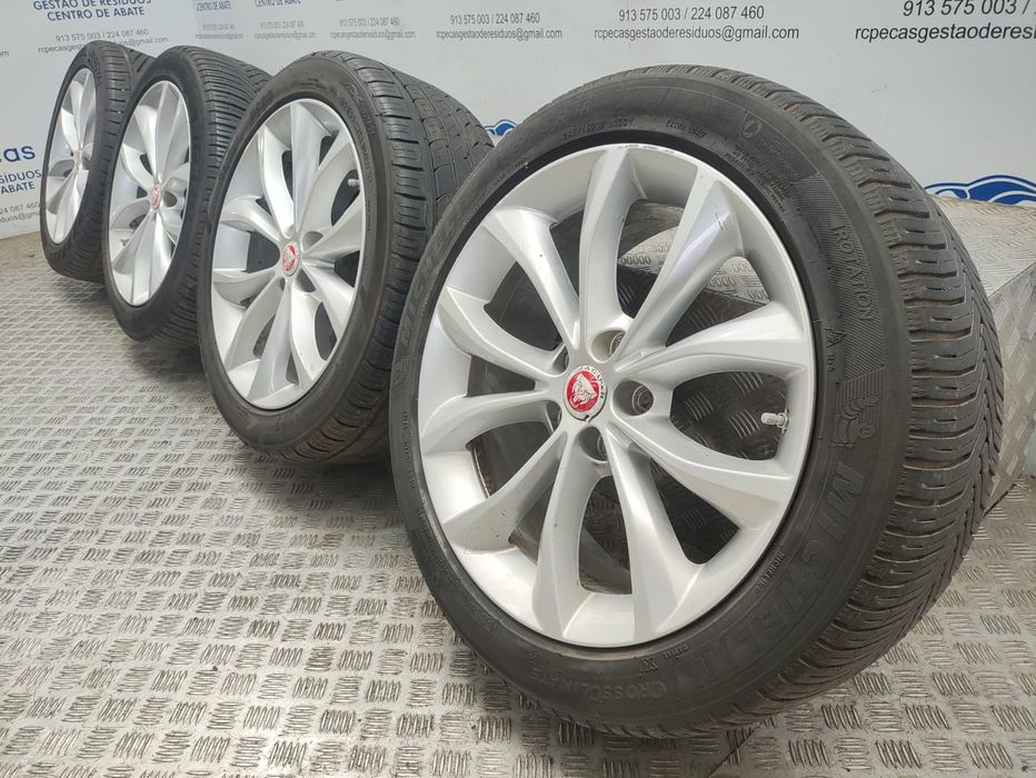 Conjunto de Jantes 18 Jaguar XF II X260 8J ET45 5x108 2015 a 2024