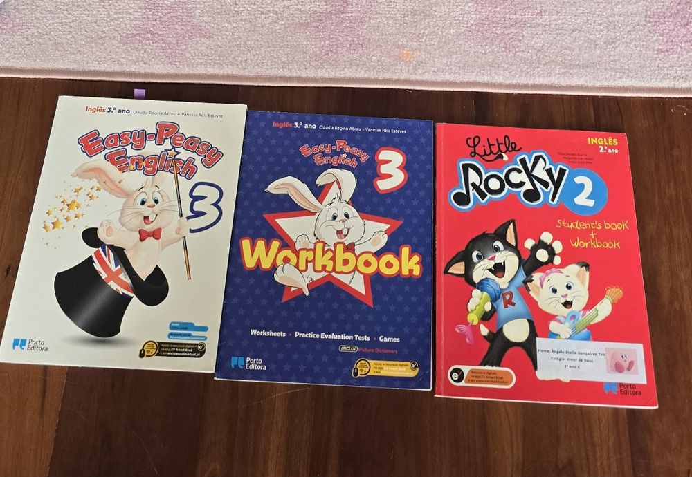 Livros escolares 2° Ano e 3° Ano Plim Rocky Top