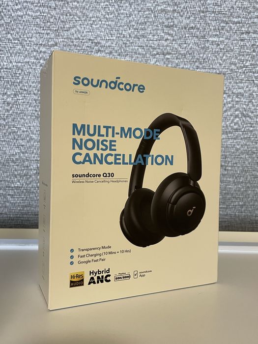 Навушники Anker Soundcore Life Q30 Black – нові, оригінал