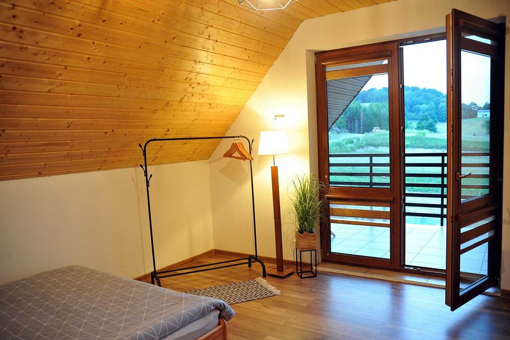 Domek Bieszczady, Solina, Polańczyk, BALIA Z JACUZZI / SAUNA