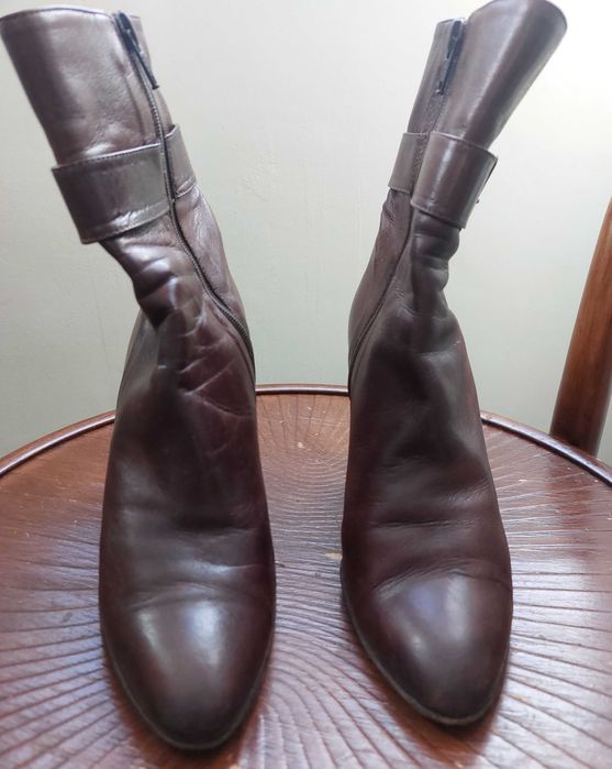 świetne skórkowe botki na wiosnę