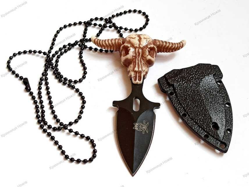 Ніж тичковий тактичний Череп R.A.Knives Wolf Нож шейник тактический ПУШ-ДАГЕР (PUSH DAGGER)