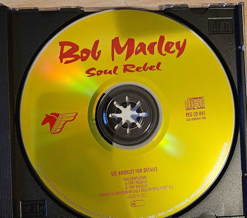 CD de Bob Marley - Soul Rebel