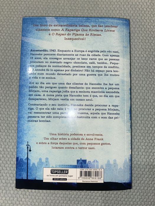 Livro “A rapariga do casaco azul”