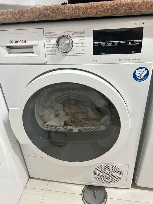 Máquina de secar roupa bosch