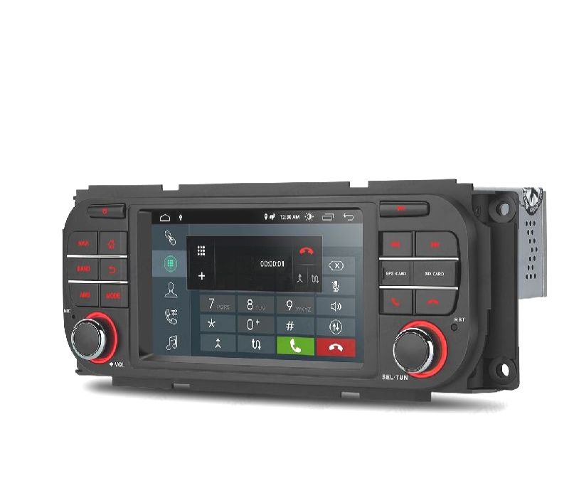 AUTO RADIO GPS ECRA TACTIL 5" PARA JEEP DODGE ANDORID 12