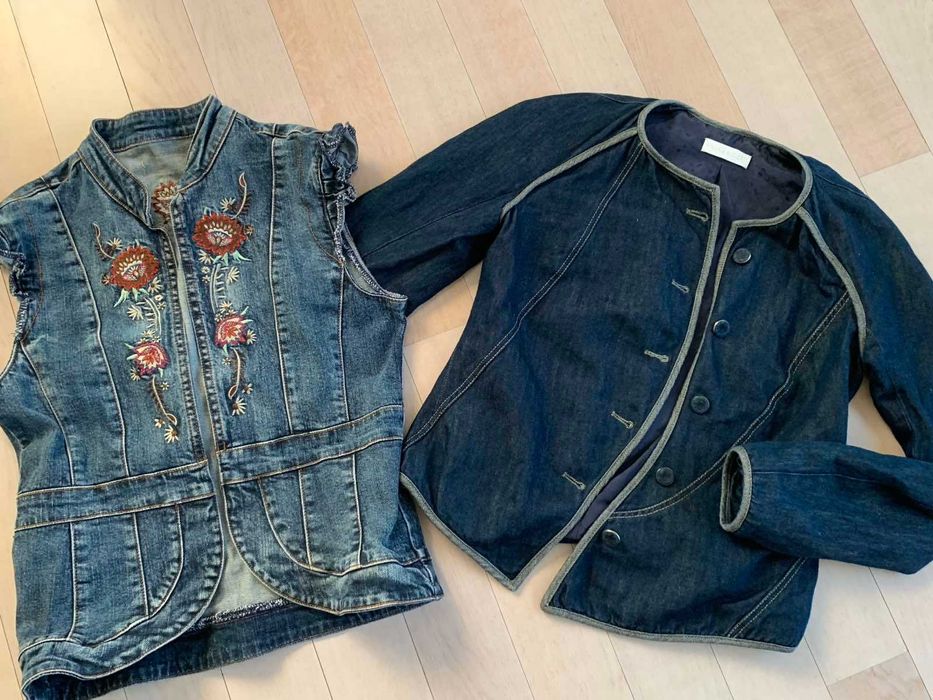 Куртки  джинси - якісні , р S -  Nina Ricci, Dolce&Gabbana