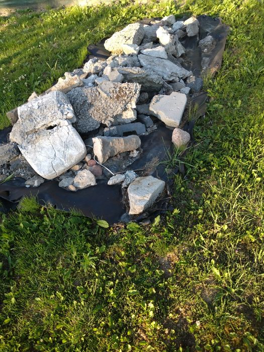 Oddam gruz , kamienie,beton