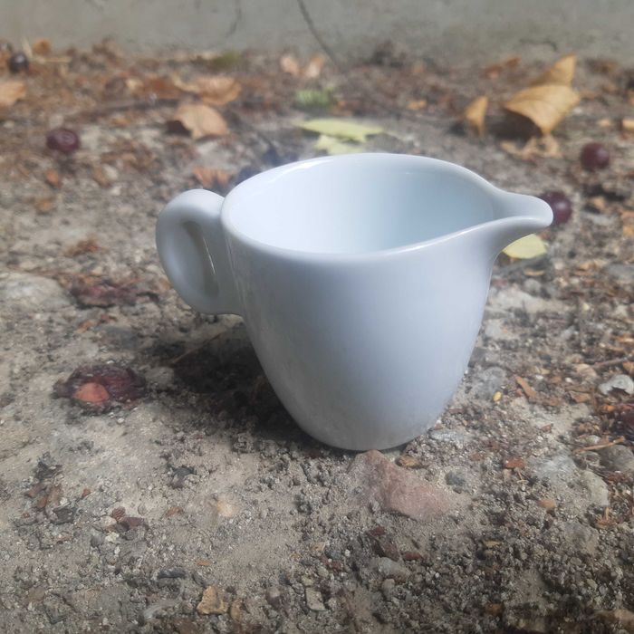 молочники керамические белые