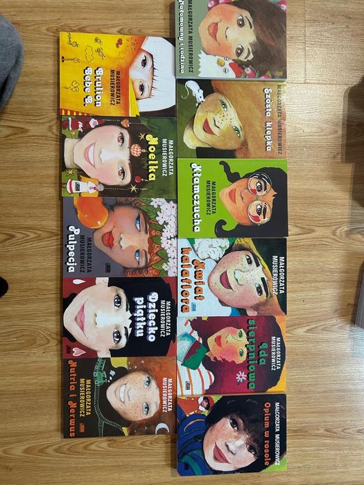 Małgorzata Musierowicz zestaw książek dla dziewcząt