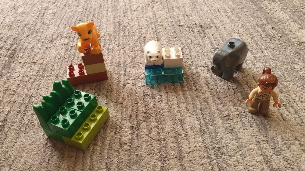 Zestaw Lego małe zoo