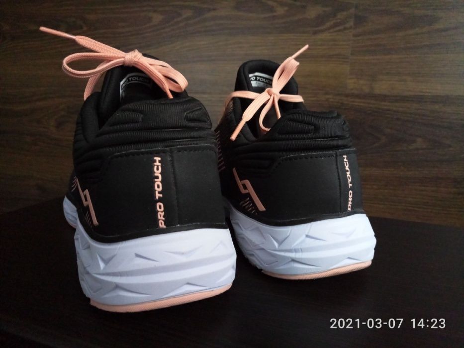 Кроссовки Pro Touch Elexir 10 темно-синего цвета р.41. стелька 27 см.