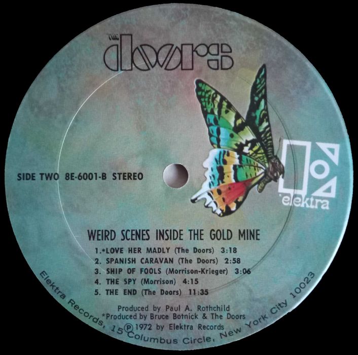 Doors	- - - - -	Weird Scenes Inside The Gold Mine	- - - - -	2 X LP