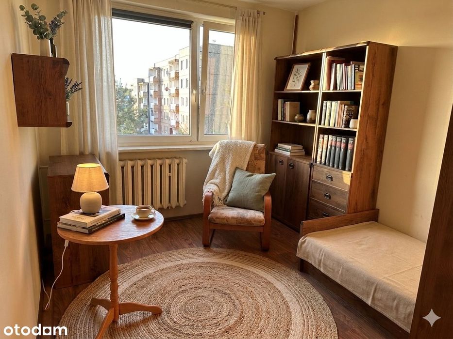 Słoneczne 3 pokoje + balkon, 67m², 2 piętro, Zagórze, bezpośrednio - Więcej