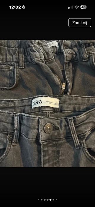 5 x spodnie zara , marc jacobs i inne