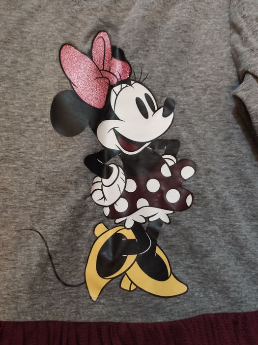 Sukienka myszka Minnie Cubus kombinezon zara
