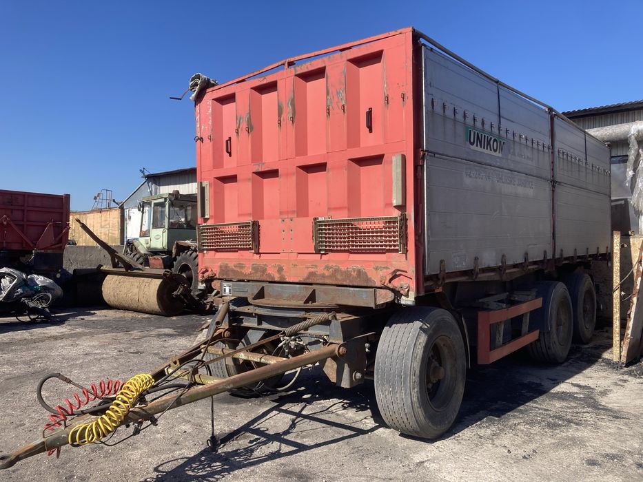 Przyczepa Ciezarowo Rolnicza PANAV 3 osiowa