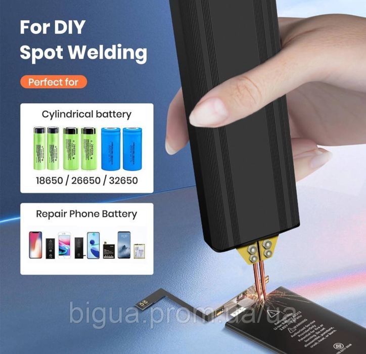 Точечная сварка аккумуляторная