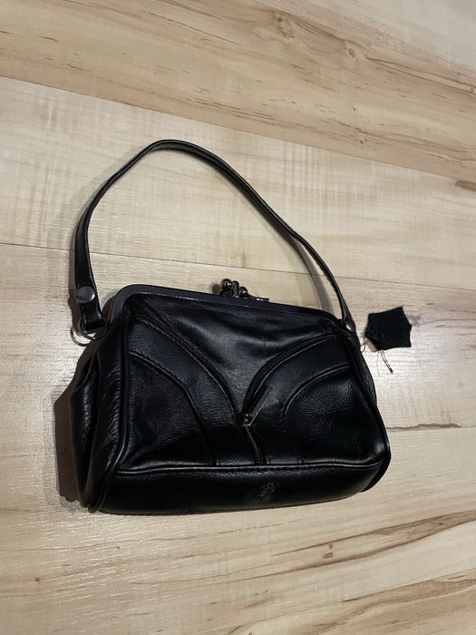 Torebka mini skórzana nowa