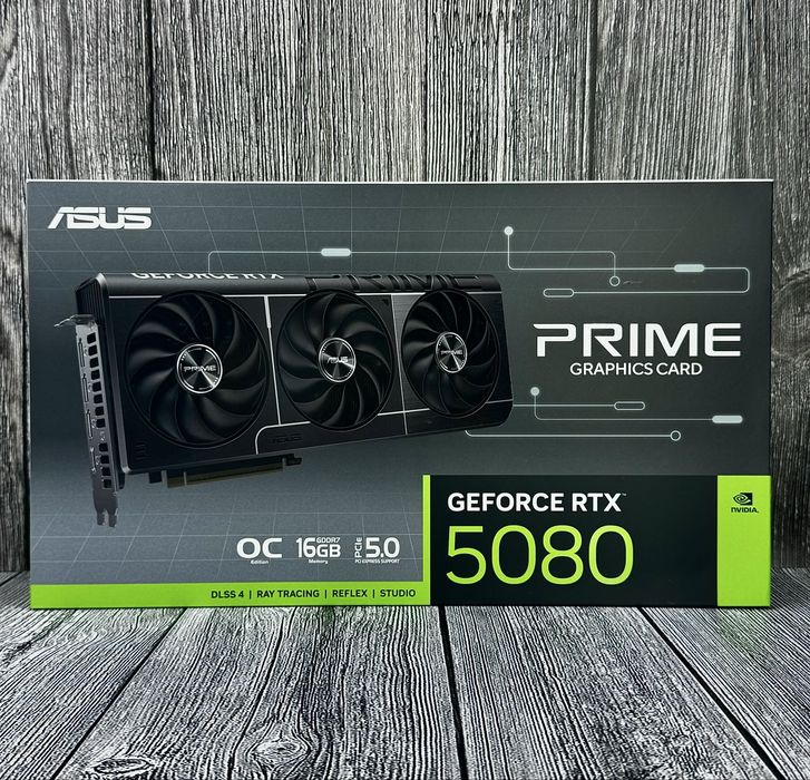 Asus GeForce RTX 5080 Prime OC 1 шт. NEW!
