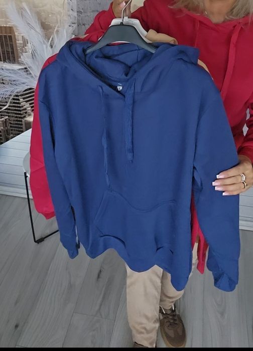 Bluza kangurka basic ocieplana Kolory