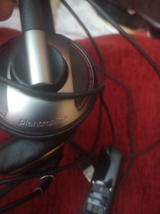 Наушники на акумуляторе  блютуз Plantronics Blackwire C720 премиум сер