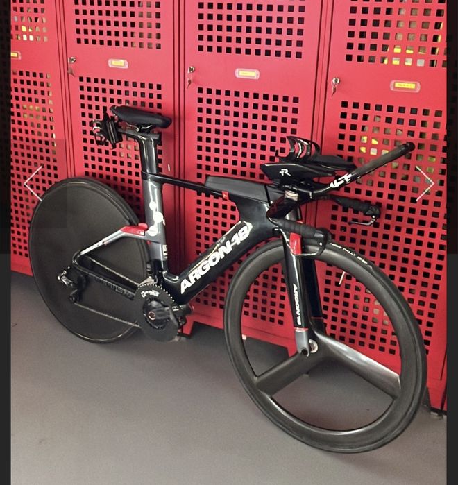 Bicicleta TT Triatlo Contra relogio Argon 18 E-119 Tri+