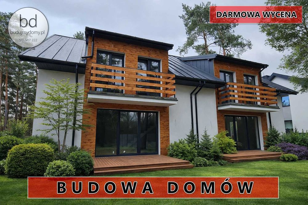 Budowa domów usługi budowlane kompleksowo Umowa Faktura 8% Gwarancja