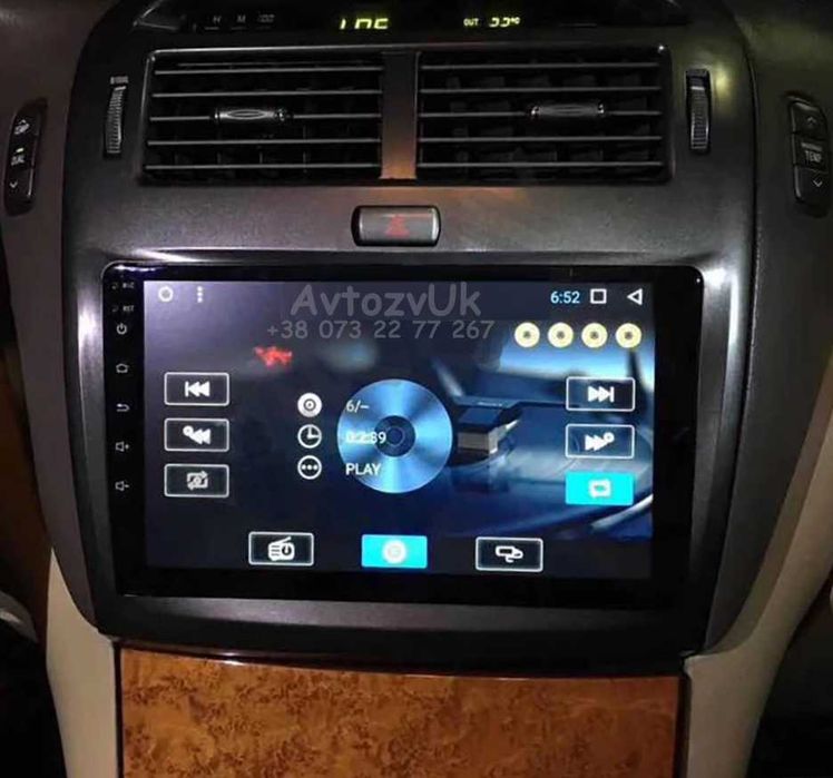Магнитола LEXUS LS 430 Лексус ЛС GPS DVD USB 2 дин CarPlay Android 15