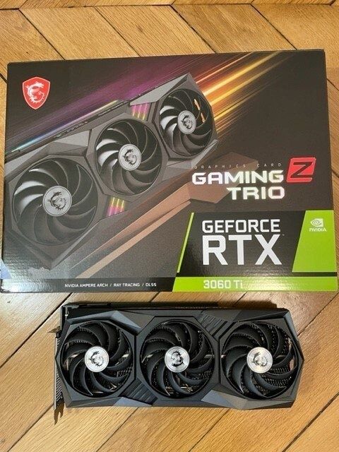 Відеокарта Msi Gaming Z Rtx 3060 ti 8gb
