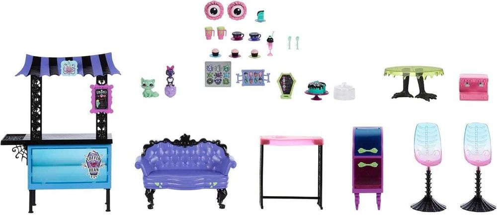 Ігровий набір Monster High Coffin Bean Café HMV78 Монстр Хай кафе