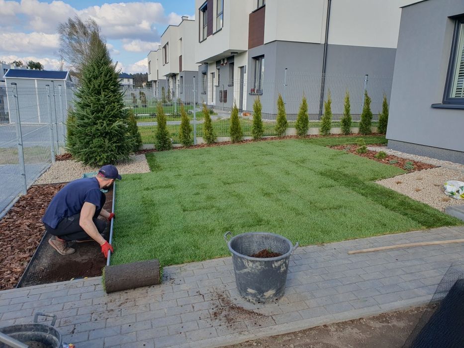 Ogrodnik Usługi Ogrodnicze Pielęgnacja Ogrodu Zakładanie Ogrodu
