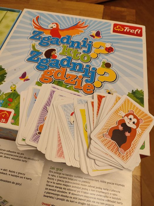 Zgadnij kto zgadnij gdzie gra planszowa